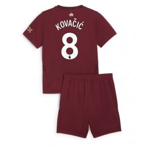 Manchester City Mateo Kovacic #8 Dětské Alternativní dres komplet 2024-25 Krátký Rukáv (+ trenýrky)